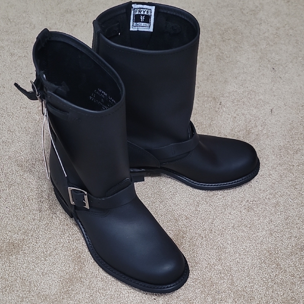 Frye Black Leather Boots
